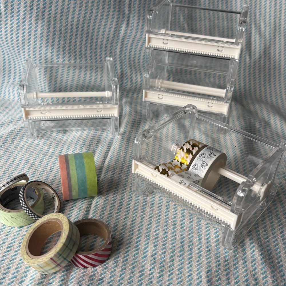 3 for $30 ✨ Washi tape dispenser/holders x 4!